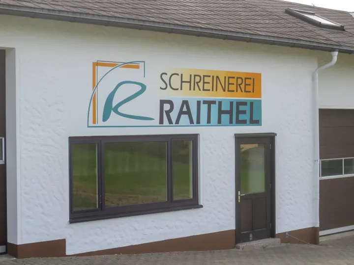 Werbeschrift der Schreinerei Raithel